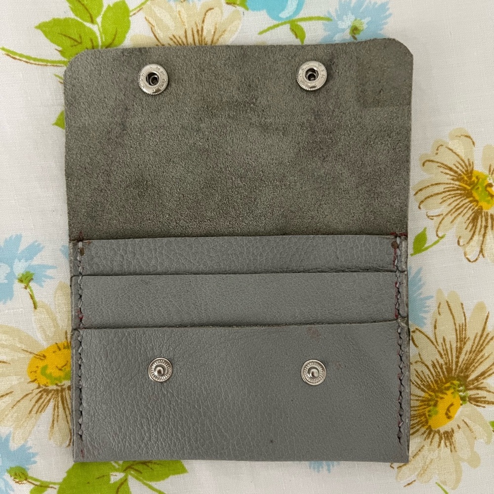 Handmade Genuine Leather Mini Wallet Coin Pouch Cardholder